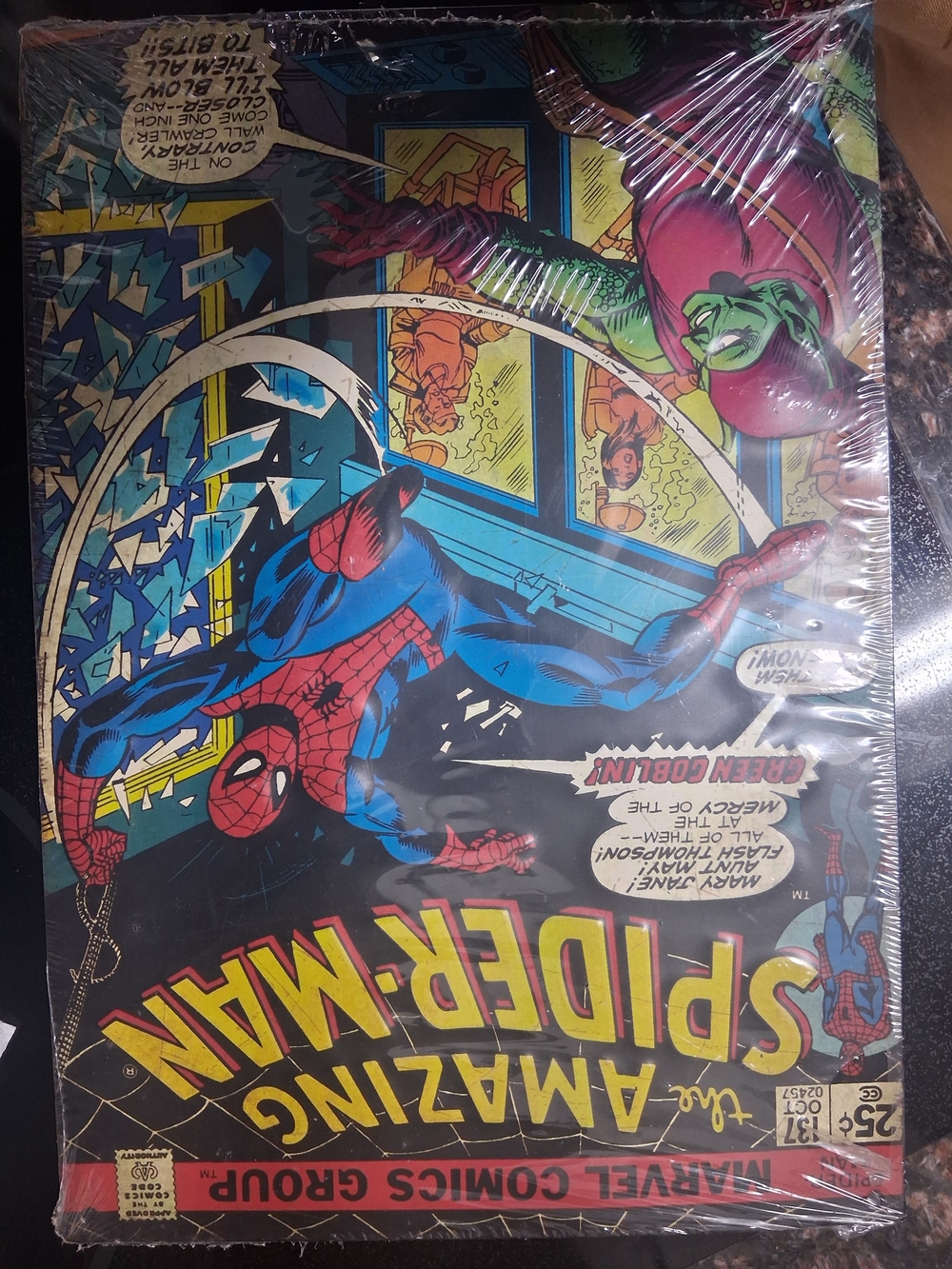 Spiderman Wall Art Poster - Red, Blue, Yellow, Green, Black
